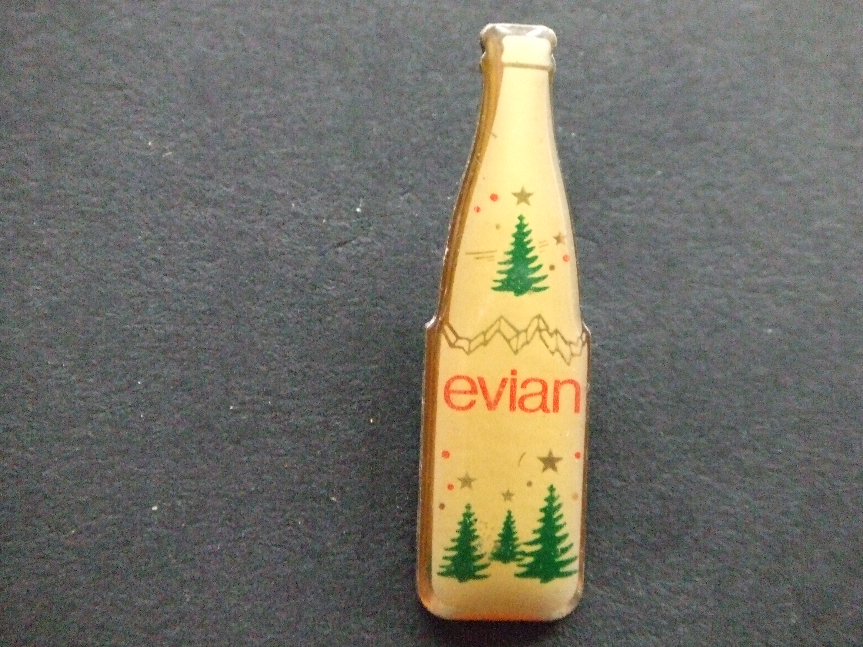 Evian natuurlijk bronwater fles